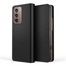 Oldalra nyíló tok Samsung Galaxy Z Fold2 5G telefonhoz - FEKETE