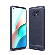 Xiaomi Redmi Note 9 5G karbon mintás tok - KÉK