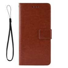 Oldalra nyíló tok Xiaomi Redmi K40 Pro telefonhoz - BARNA