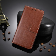 Oldalra nyíló tok Xiaomi Redmi K40 Pro telefonhoz - BARNA