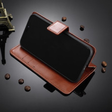 Oldalra nyíló tok Xiaomi Redmi K40 Pro telefonhoz - BARNA
