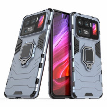 Kemény műanyag és rugalmas TPU hibrid tok Xiaomi Mi 11 Ultra telefonhoz - KÉK