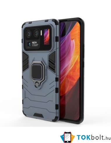 Kemény műanyag és rugalmas TPU hibrid tok Xiaomi Mi 11 Ultra telefonhoz - KÉK