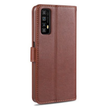 Oldalra nyíló tok Realme 7 (Global) telefonhoz - BARNA
