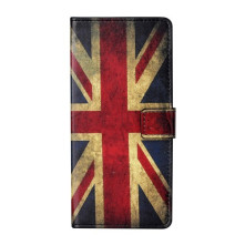 Oldalra nyíló mintás telefontok Nokia 5.4 telefonhoz - BRIT ZÁSZLÓ