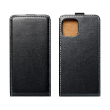 SLIM FLEXI Flip tok Samsung Galaxy A22 5G telefonhoz - FEKETE