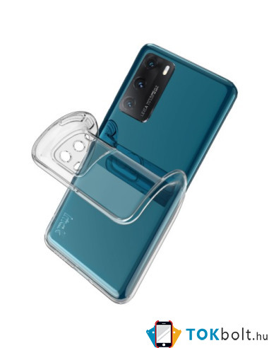IMAK rugalmas TPU tok Xiaomi Mi 11 Ultra készülékhez - ÁTTETSZŐ