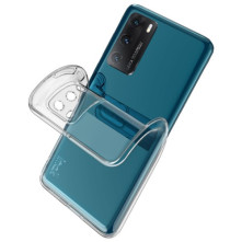 IMAK rugalmas TPU tok Xiaomi Mi 11 Ultra készülékhez - ÁTTETSZŐ