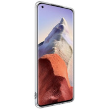 IMAK rugalmas TPU tok Xiaomi Mi 11 Ultra készülékhez - ÁTTETSZŐ