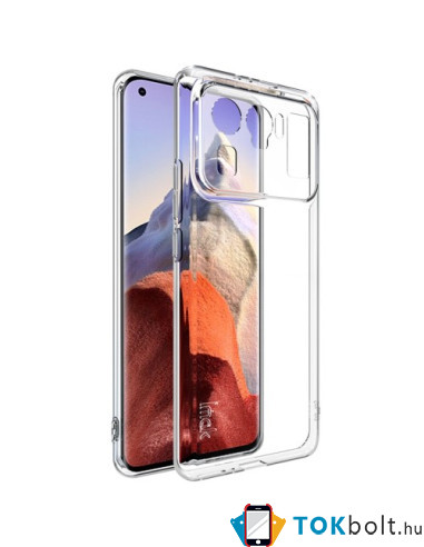 IMAK rugalmas TPU tok Xiaomi Mi 11 Ultra készülékhez - ÁTTETSZŐ