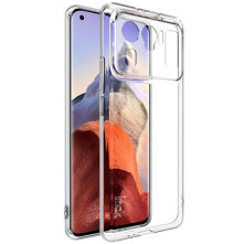IMAK rugalmas TPU tok Xiaomi Mi 11 Ultra készülékhez - ÁTTETSZŐ