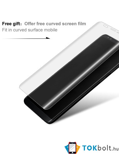 IMAK rugalmas TPU tok Xiaomi Mi 11 Ultra készülékhez + IMAK kijelzővédő - ÁTTETSZŐ