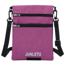 Vállra akasztható táska unisex - Fekvő - Méret: 20 x 15 cm - PINK