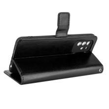 Oldalra nyíló tok Oppo Reno5 Z telefonhoz - FEKETE