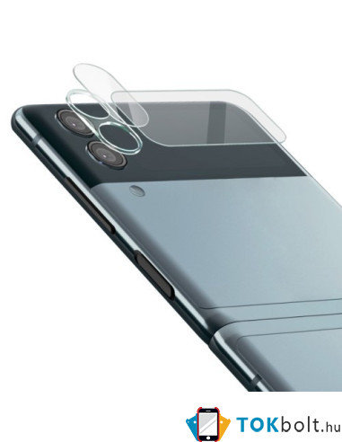 IMAK telefon kamera védő üveg Samsung Galaxy Z Flip3 5G típusú készülékhez - 1 db