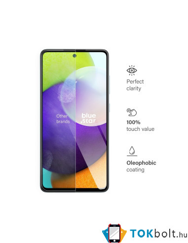BlueStar 0.3 mm vékony előlapi üvegfólia Huawei P40 Lite készülékhez