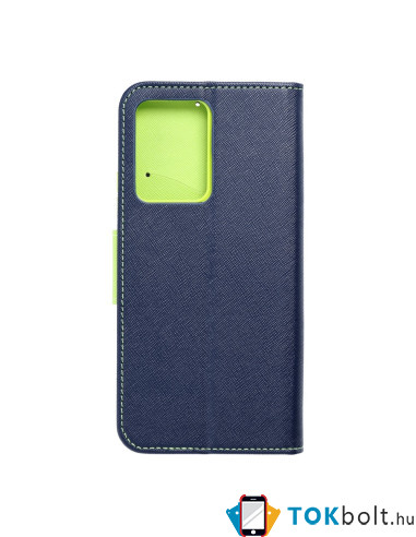 FANCY BOOK tok Xiaomi 11T / 11T Pro telefonhoz - KÉK-ZÖLD