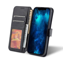 Oldalra nyíló tok Apple iPhone 13 Pro Max telefonhoz - FEKETE