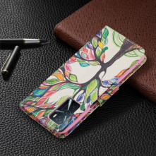 Oldalra nyíló mintás telefontok Oppo A16s telefonhoz - FESTETT FA