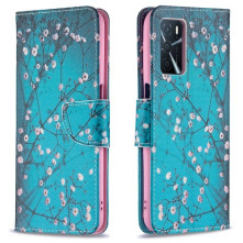 Oldalra nyíló mintás telefontok Oppo A16s telefonhoz - TAVASZI VIRÁG