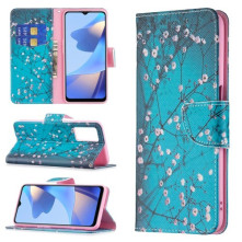 Oldalra nyíló mintás telefontok Oppo A16s telefonhoz - TAVASZI VIRÁG