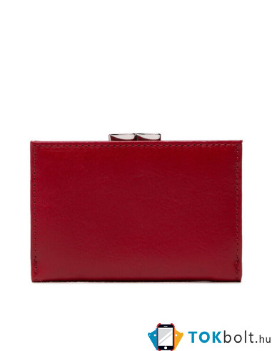 Pierre Cardin valódi bőr piros pénztárca - 14.5 x 9 cm - 06ITALY108