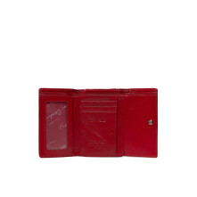 Pierre Cardin valódi bőr piros pénztárca - 14.5 x 9 cm - 06ITALY108