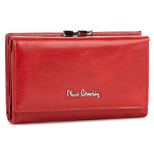 Pierre Cardin valódi bőr piros pénztárca - 14.5 x 9 cm - 06ITALY108