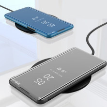 Flip telefontok átlátszó előlappal Xiaomi 11T készülékhez - ARANY