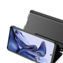 Flip telefontok átlátszó előlappal Xiaomi 11T készülékhez - RÓZSAARANY