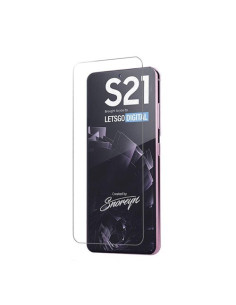 Kijelzővédő karcálló edzett üveg Samsung Galaxy S21 típusú készülékhez - 1 db