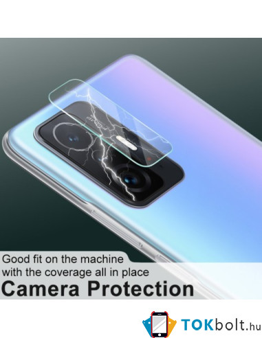 IMAK telefon kamera védő üveg Xiaomi 11T típusú készülékhez - 2 db