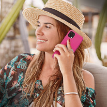 Forcell szilikon tok Samsung Galaxy A71 készülékhez - PINK