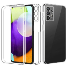 Elő és hátlapi TPU tok Samsung Galaxy A52 készülékhez - ÁTTETSZŐ