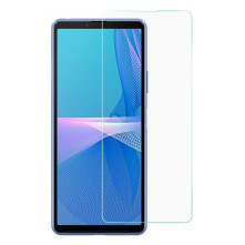 Kijelzővédő karcálló edzett üveg Sony Xperia 10 III típusú készülékhez - 1 db