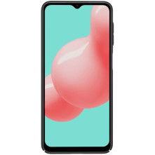 NILLKIN masszív tok kameravédővel Samsung Galaxy A32 5G készülékhez - FEKETE
