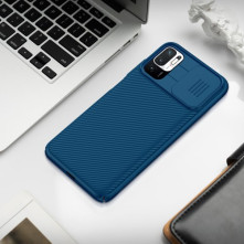 NILLKIN masszív tok kameravédővel Xiaomi Redmi Note 10 5G készülékhez - KÉK
