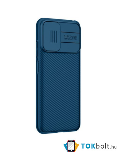 NILLKIN masszív tok kameravédővel Xiaomi Redmi Note 10 5G készülékhez - KÉK
