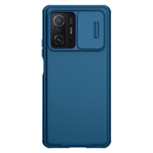 NILLKIN masszív tok kameravédővel Xiaomi 11T/11T Pro készülékhez - KÉK