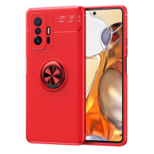 Xiaomi 11T / 11T Pro gyűrűs rugalmas tok - PIROS