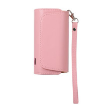 IQOS 3.0/ 3.0 Duo/ 3.0 Multi elektromos cigaretta tartó tok - 12 x 6.5 x 4.5 cm - RÓZSASZÍN