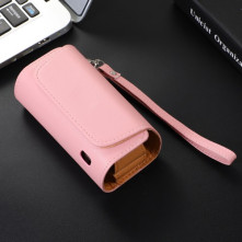 IQOS 3.0/ 3.0 Duo/ 3.0 Multi elektromos cigaretta tartó tok - 12 x 6.5 x 4.5 cm - RÓZSASZÍN
