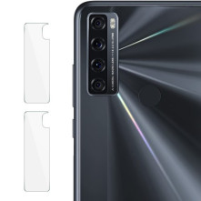 IMAK telefon kamera védő üveg TCL 20 SE típusú készülékhez - 2 db